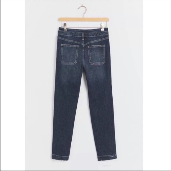 ANTHROPOLOGIE Pilcro Button Fly High Rise Jeans Size 26 Tall NWT - Picture 3 of 6